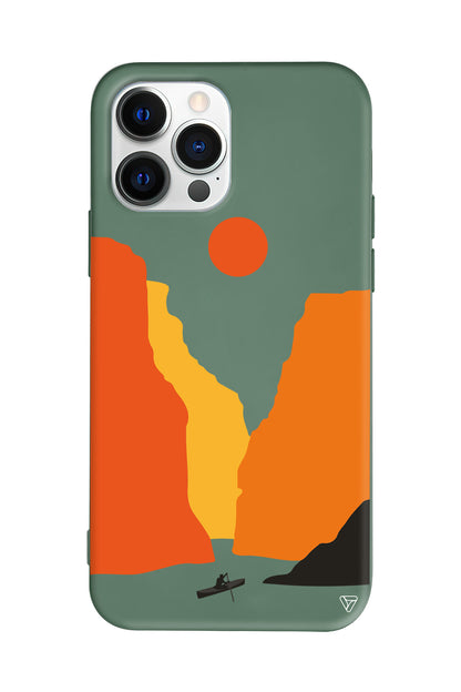 Manzara 3 Lansman Model İçi Kadife Silikon Telefon Kılıfı