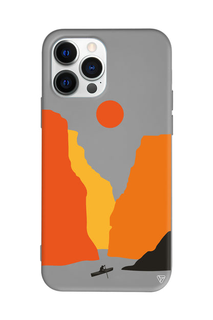 Manzara 3 Lansman Model İçi Kadife Silikon Telefon Kılıfı