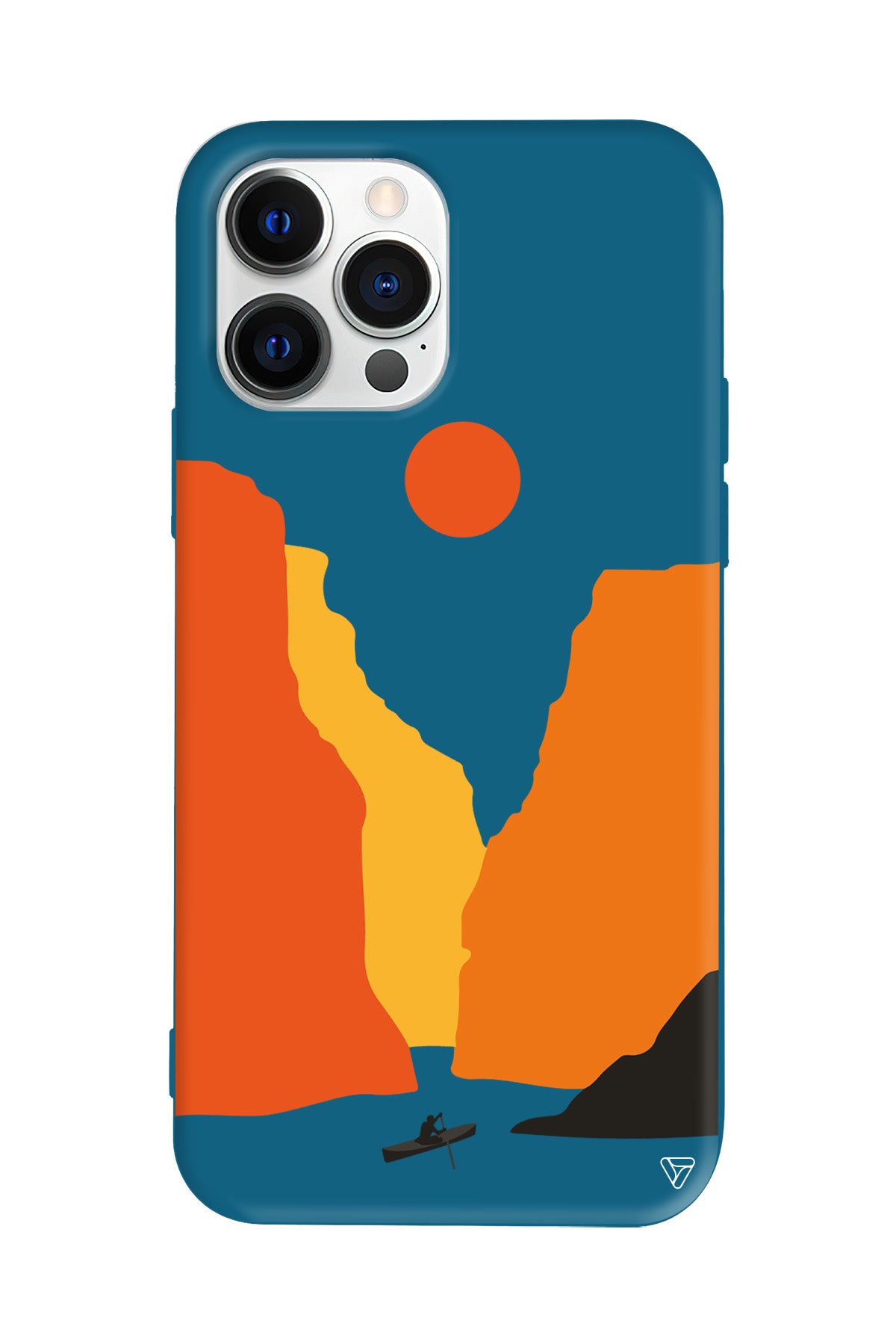 Manzara 3 Lansman Model İçi Kadife Silikon Telefon Kılıfı