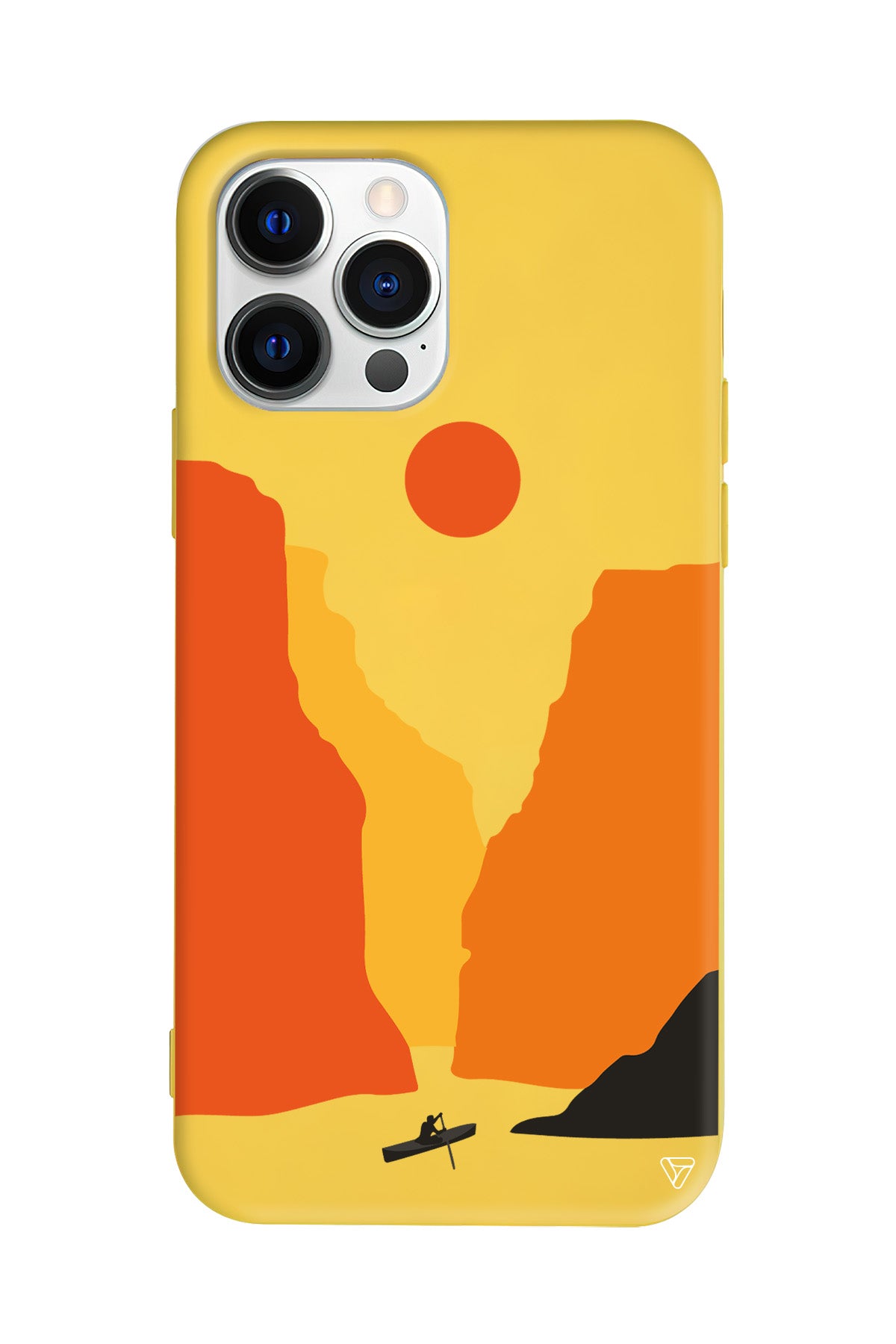 Manzara 3 Lansman Model İçi Kadife Silikon Telefon Kılıfı