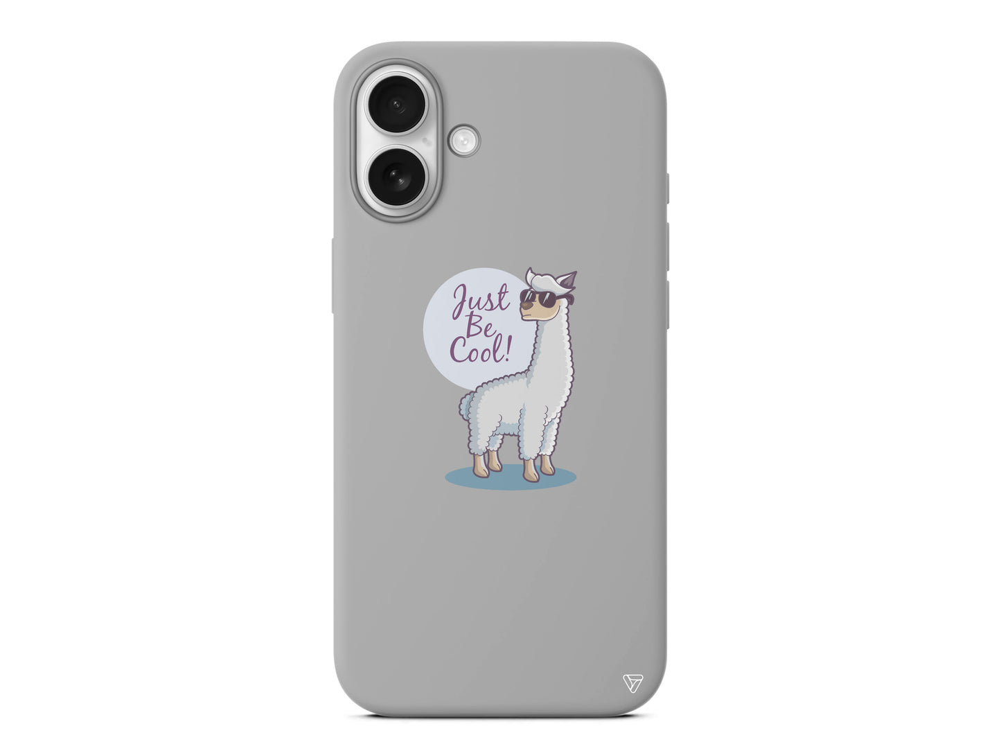 Cool Lama Lansman Model İçi Kadife Silikon Telefon Kılıfı – Plus Serisine Özel