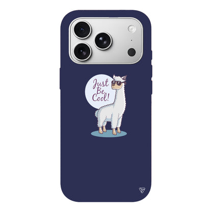 Cool Lama Lansman Model İçi Kadife Silikon Telefon Kılıfı