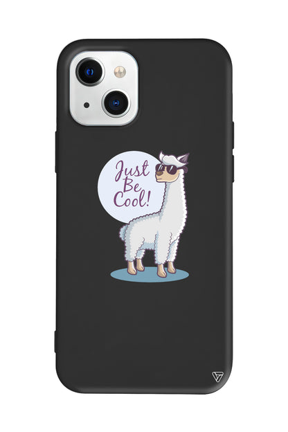 Cool Lama Lansman Model İçi Kadife Silikon Telefon Kılıfı – Plus Serisine Özel