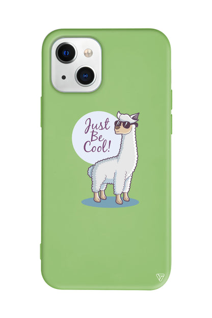 Cool Lama Lansman Model İçi Kadife Silikon Telefon Kılıfı – Plus Serisine Özel