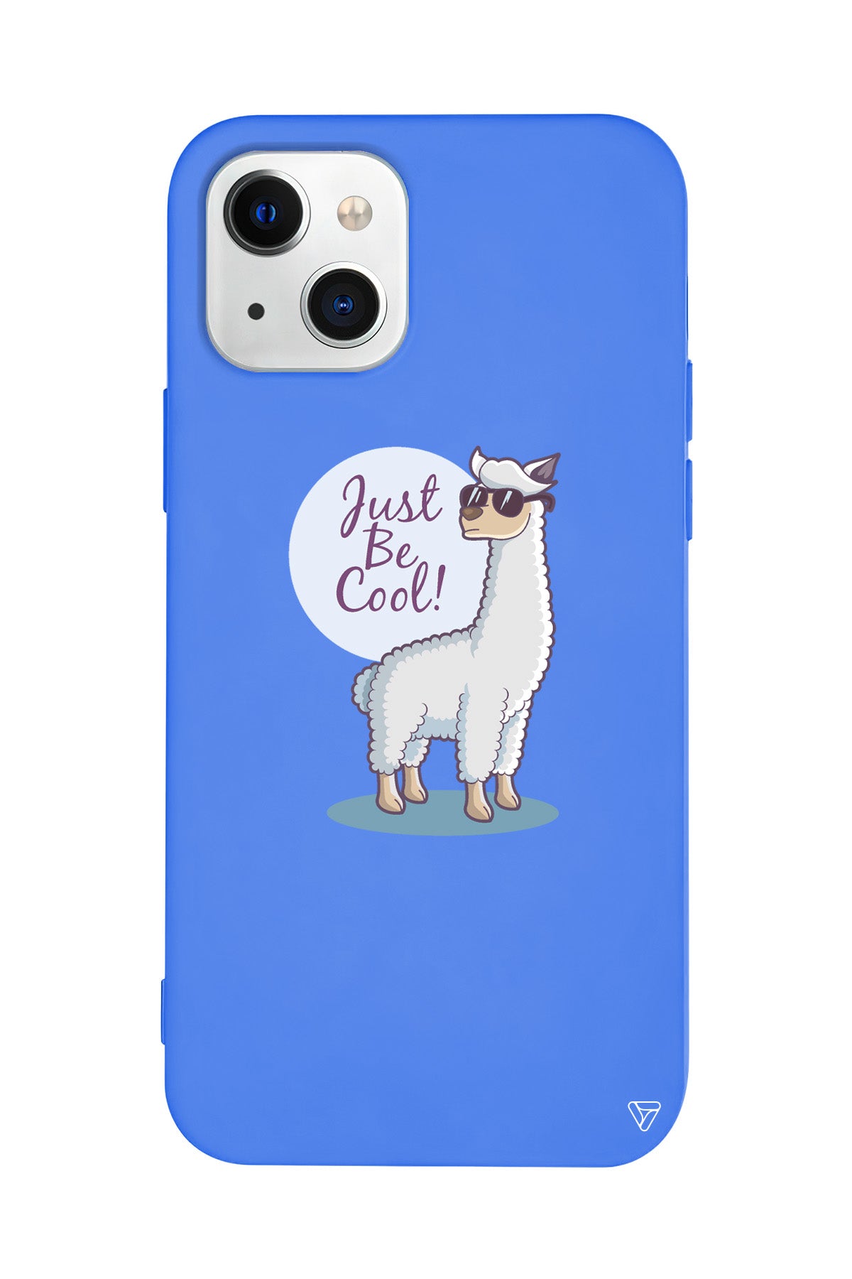 Cool Lama Lansman Model İçi Kadife Silikon Telefon Kılıfı