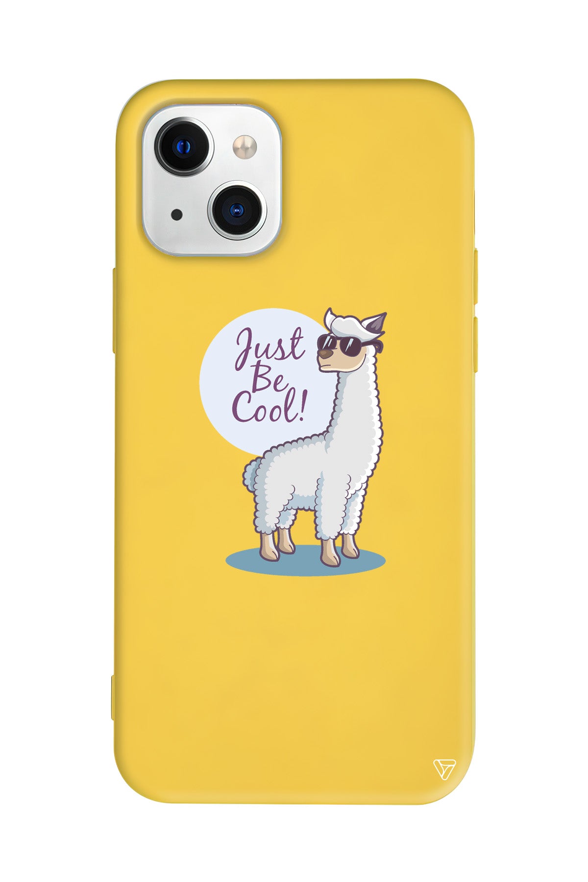 Cool Lama Lansman Model İçi Kadife Silikon Telefon Kılıfı – Plus Serisine Özel