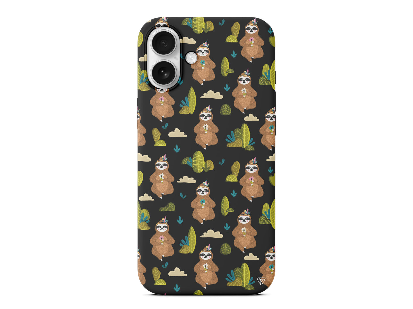 Lazy Animal Lansman Model İçi Kadife Silikon Telefon Kılıfı