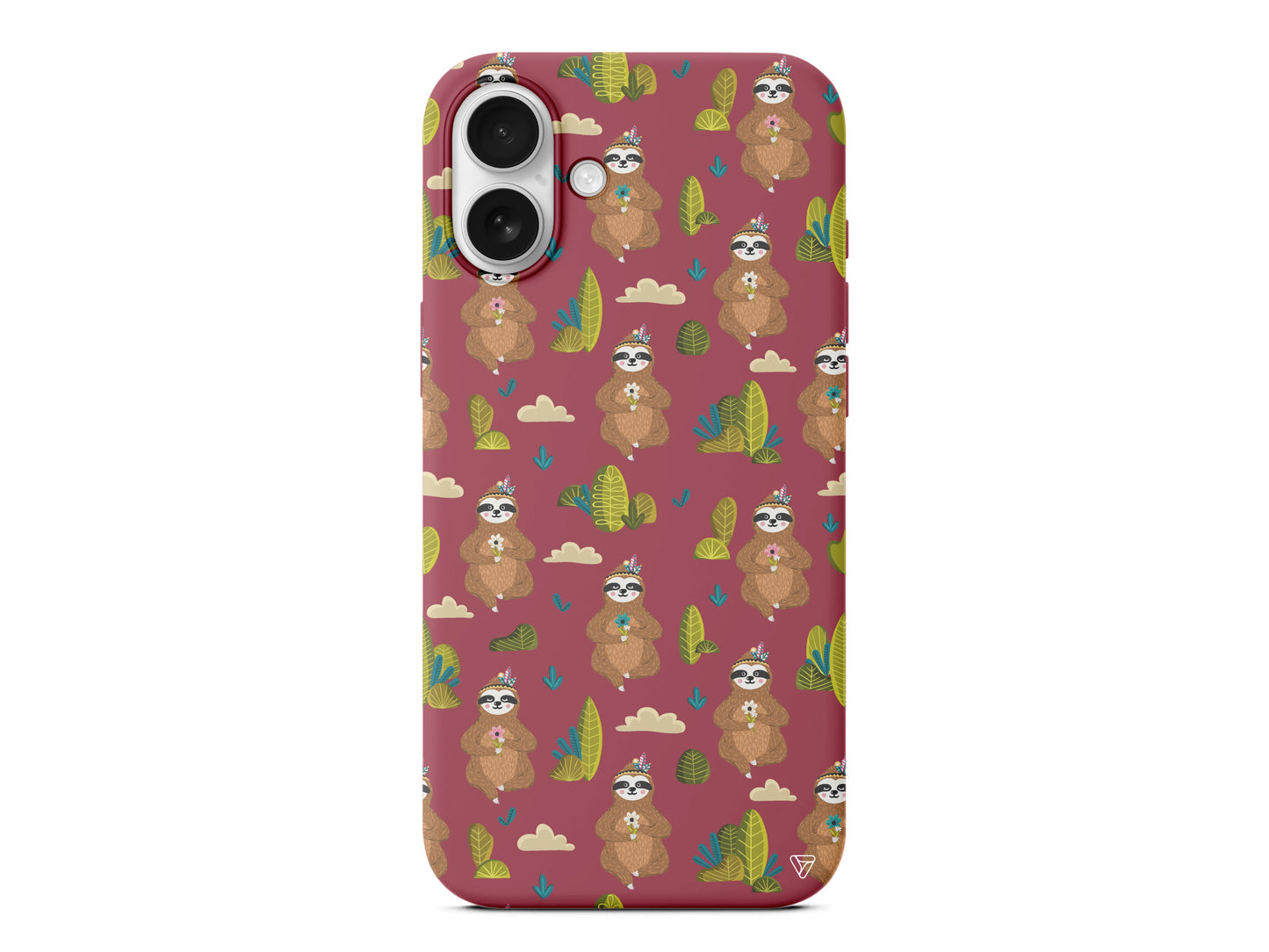 Lazy Animal Lansman Model İçi Kadife Silikon Telefon Kılıfı – Plus Serisine Özel