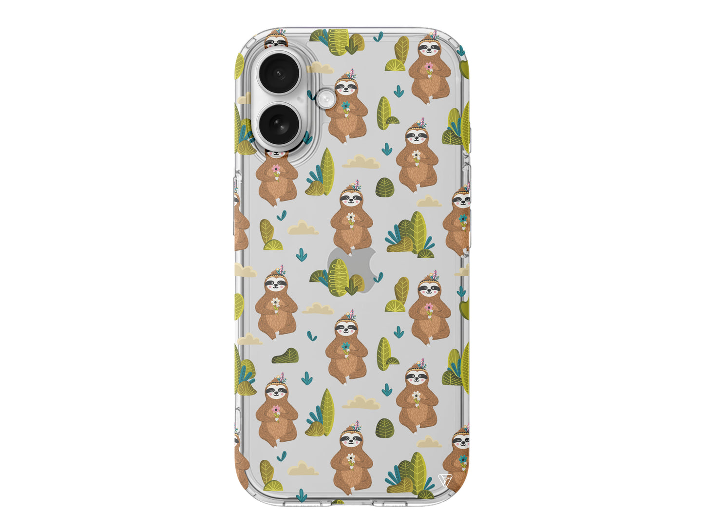 Lazy Animal Lansman Model İçi Kadife Silikon Telefon Kılıfı