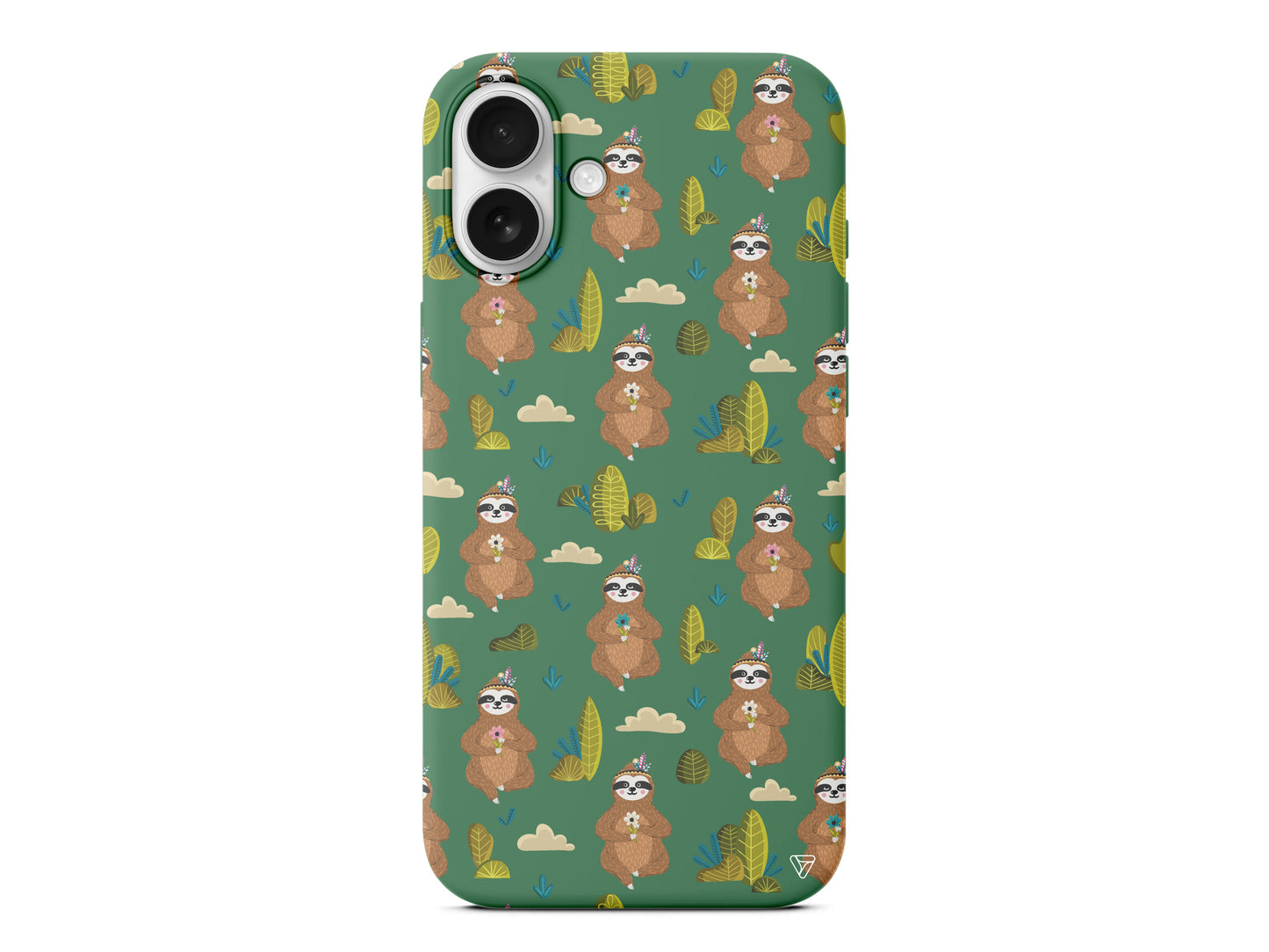 Lazy Animal Lansman Model İçi Kadife Silikon Telefon Kılıfı