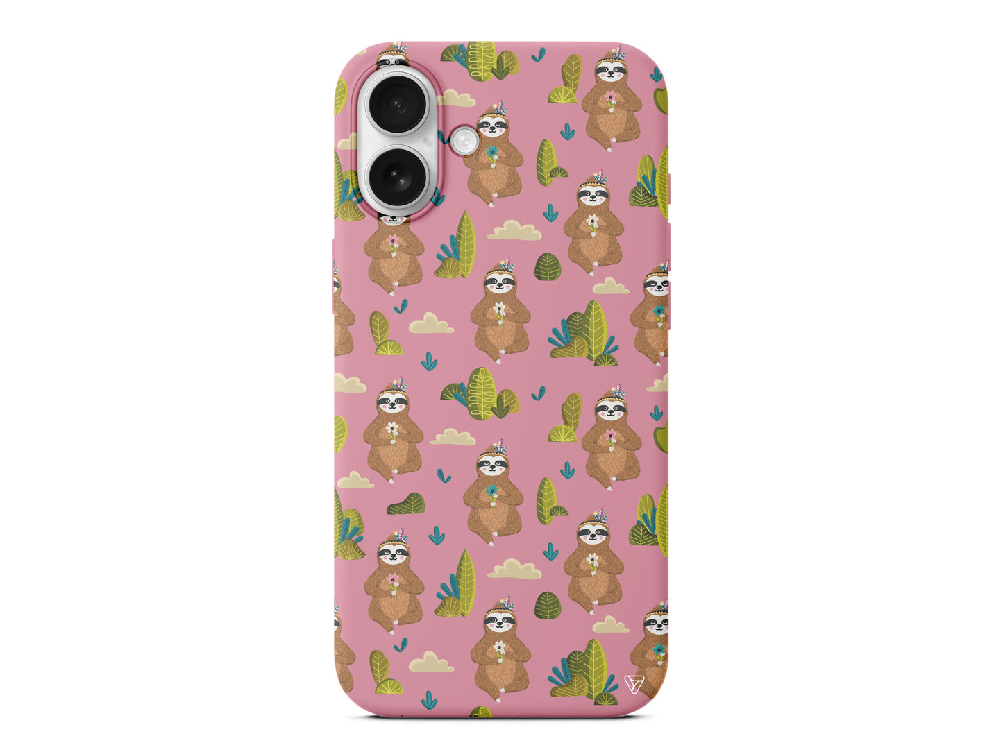 Lazy Animal Lansman Model İçi Kadife Silikon Telefon Kılıfı