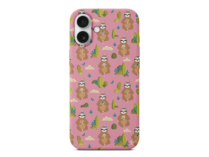 Lazy Animal Lansman Model İçi Kadife Silikon Telefon Kılıfı