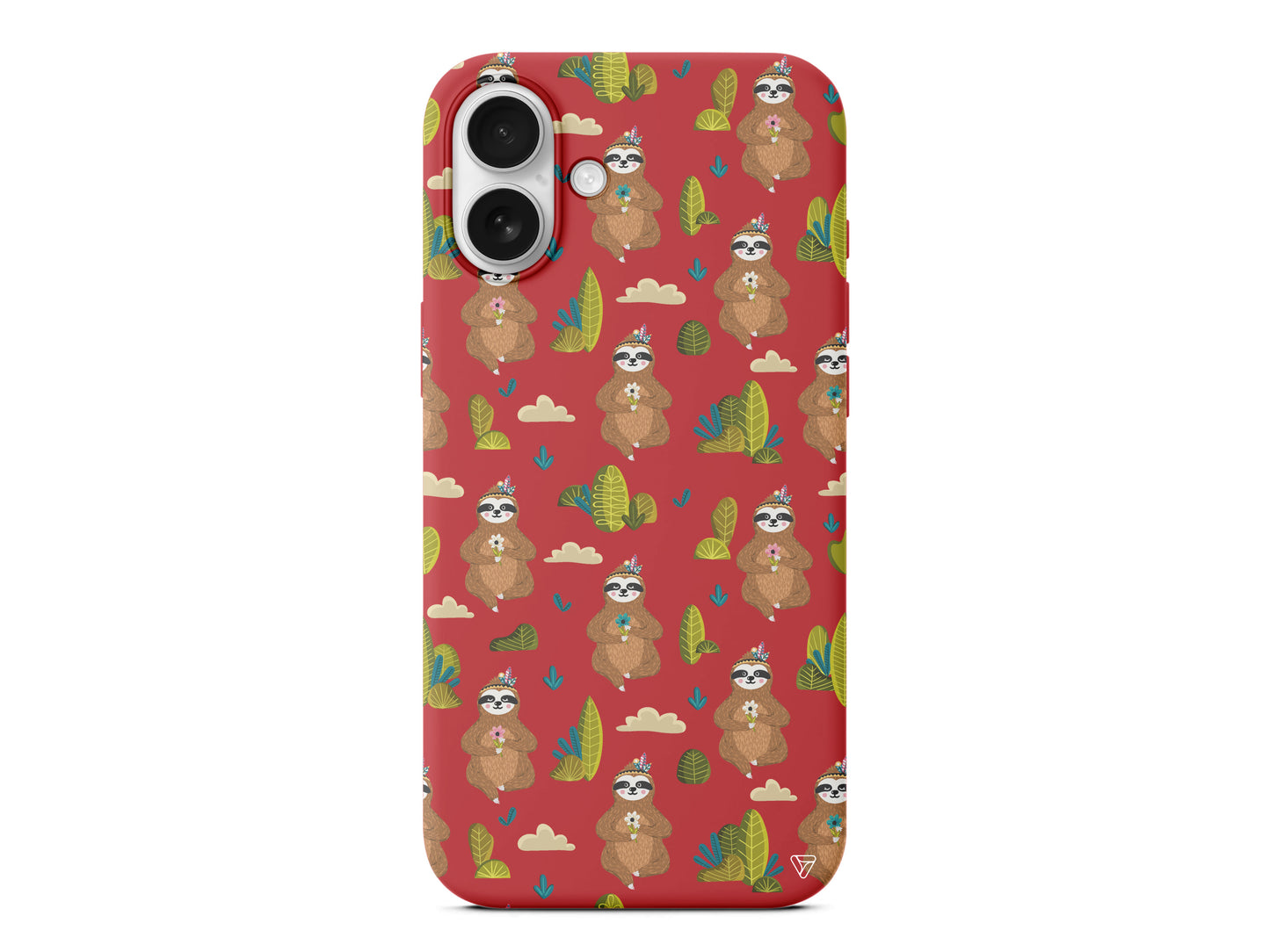 Lazy Animal Lansman Model İçi Kadife Silikon Telefon Kılıfı – Plus Serisine Özel