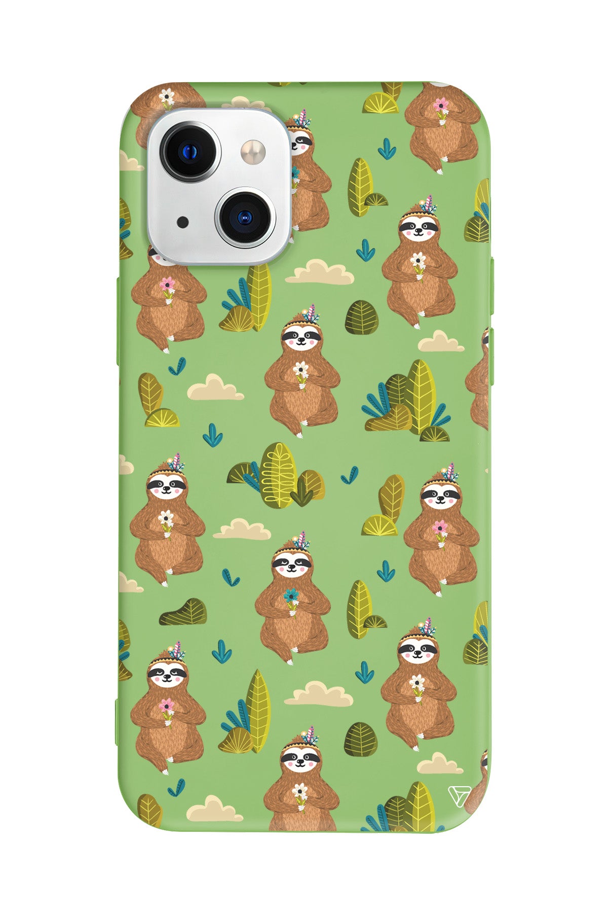 Lazy Animal Lansman Model İçi Kadife Silikon Telefon Kılıfı – Plus Serisine Özel