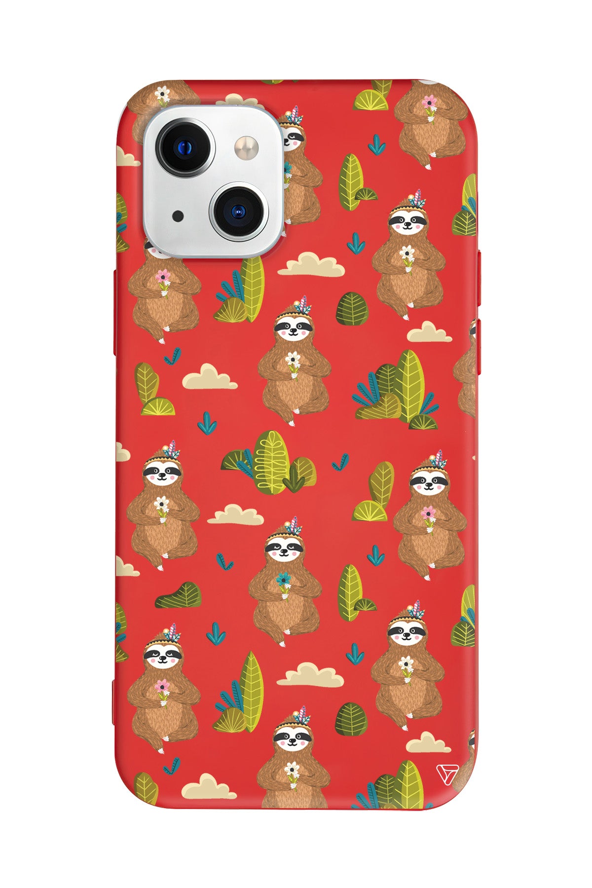 Lazy Animal Lansman Model İçi Kadife Silikon Telefon Kılıfı – Plus Serisine Özel