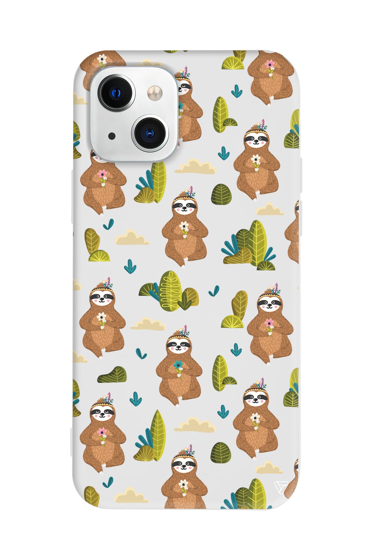 Lazy Animal Lansman Model İçi Kadife Silikon Telefon Kılıfı