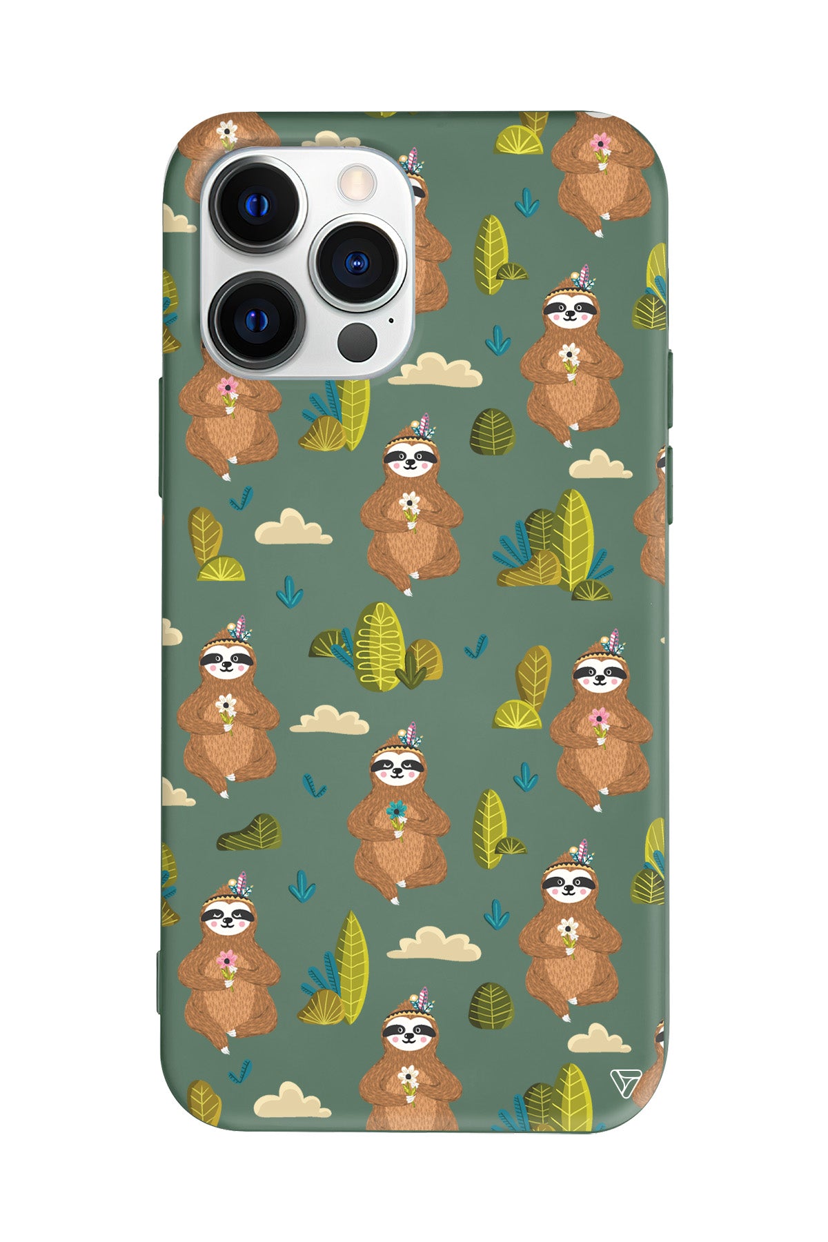 Lazy Animal Lansman Model İçi Kadife Silikon Telefon Kılıfı