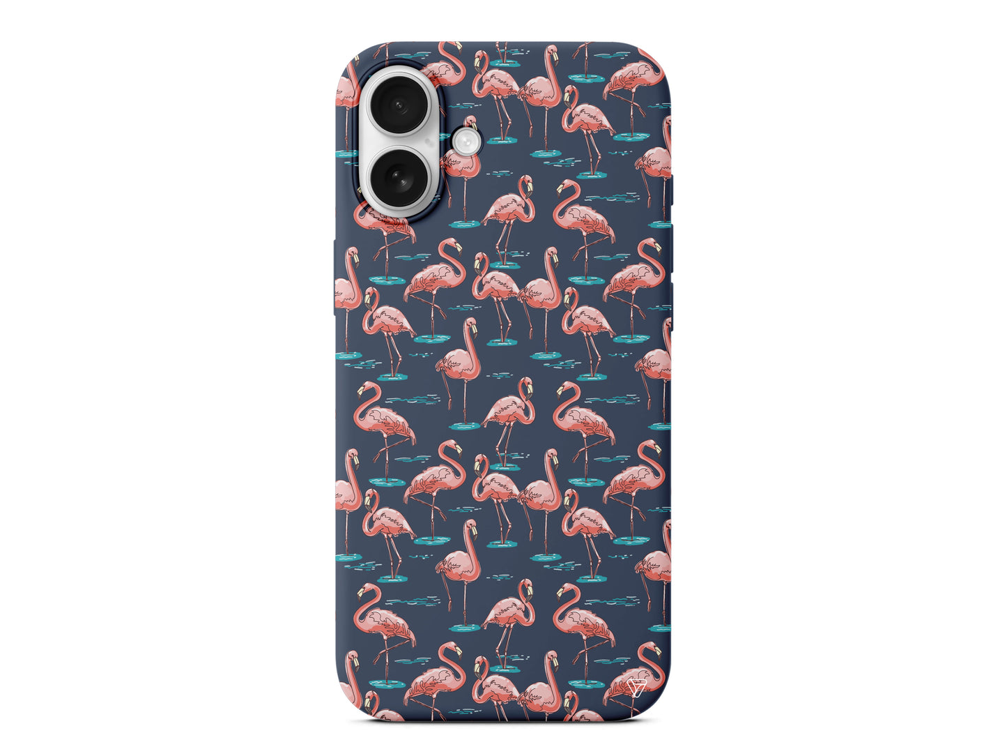 Flamingolar Lansman Model İçi Kadife Silikon Telefon Kılıfı