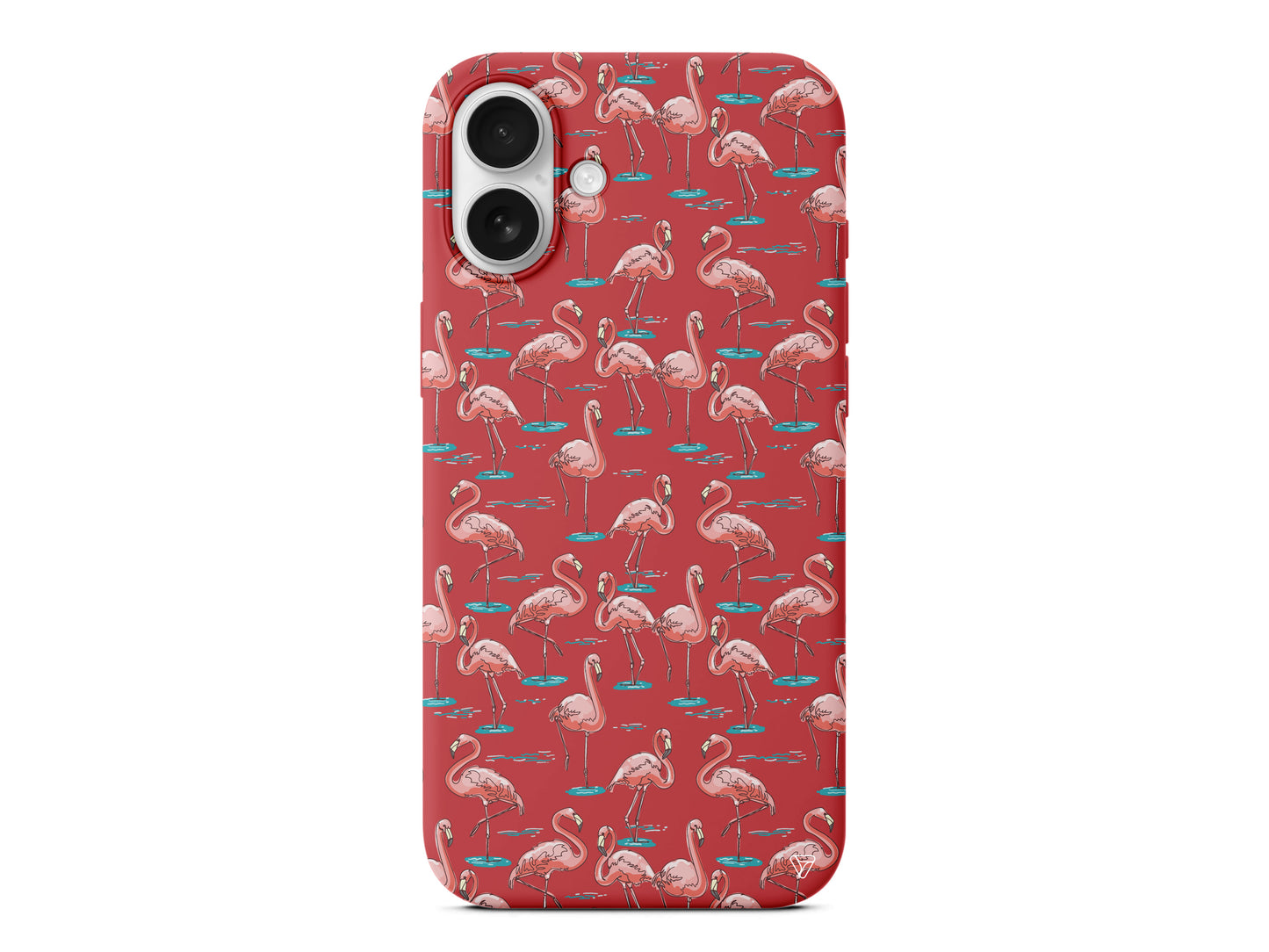 Flamingolar Lansman Model İçi Kadife Silikon Telefon Kılıfı – Plus Serisine Özel