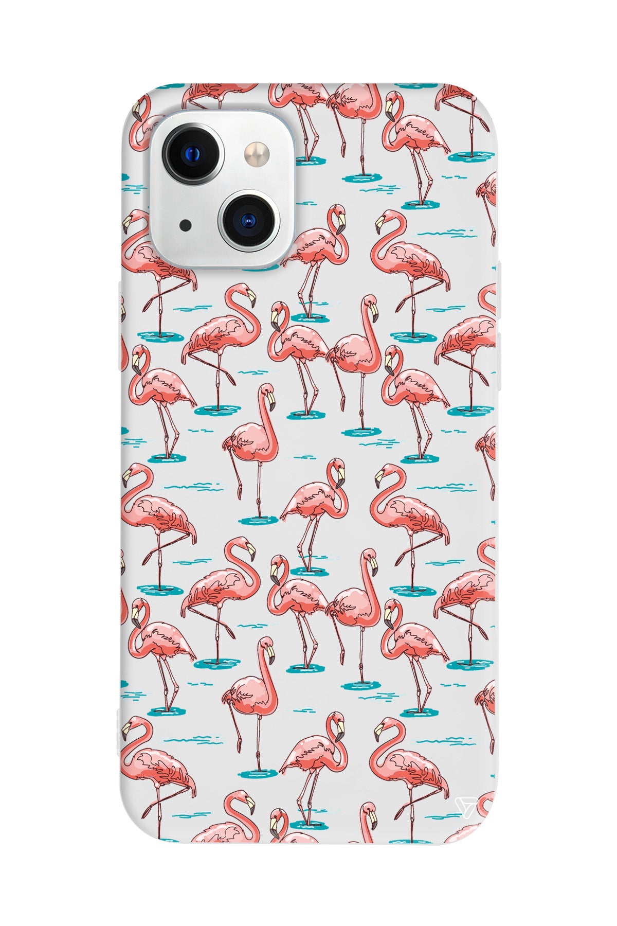 Flamingolar Lansman Model İçi Kadife Silikon Telefon Kılıfı – Plus Serisine Özel