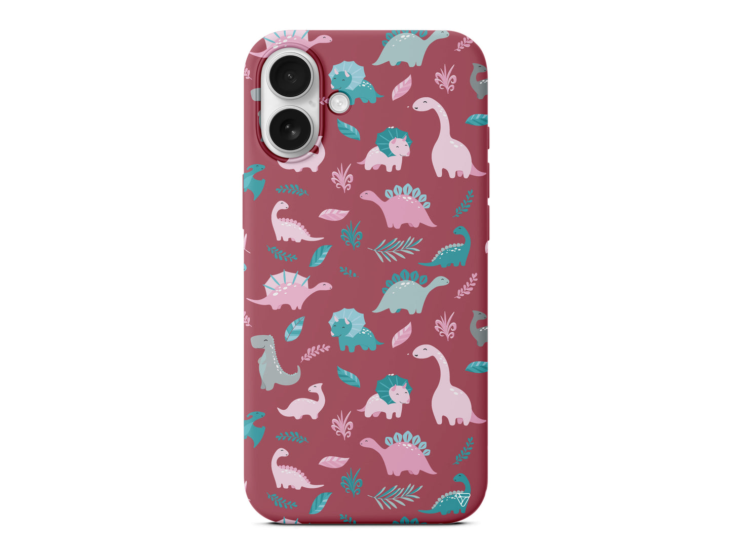 Pembe Dinazor Lansman Model İçi Kadife Silikon Telefon Kılıfı – Plus Serisine Özel