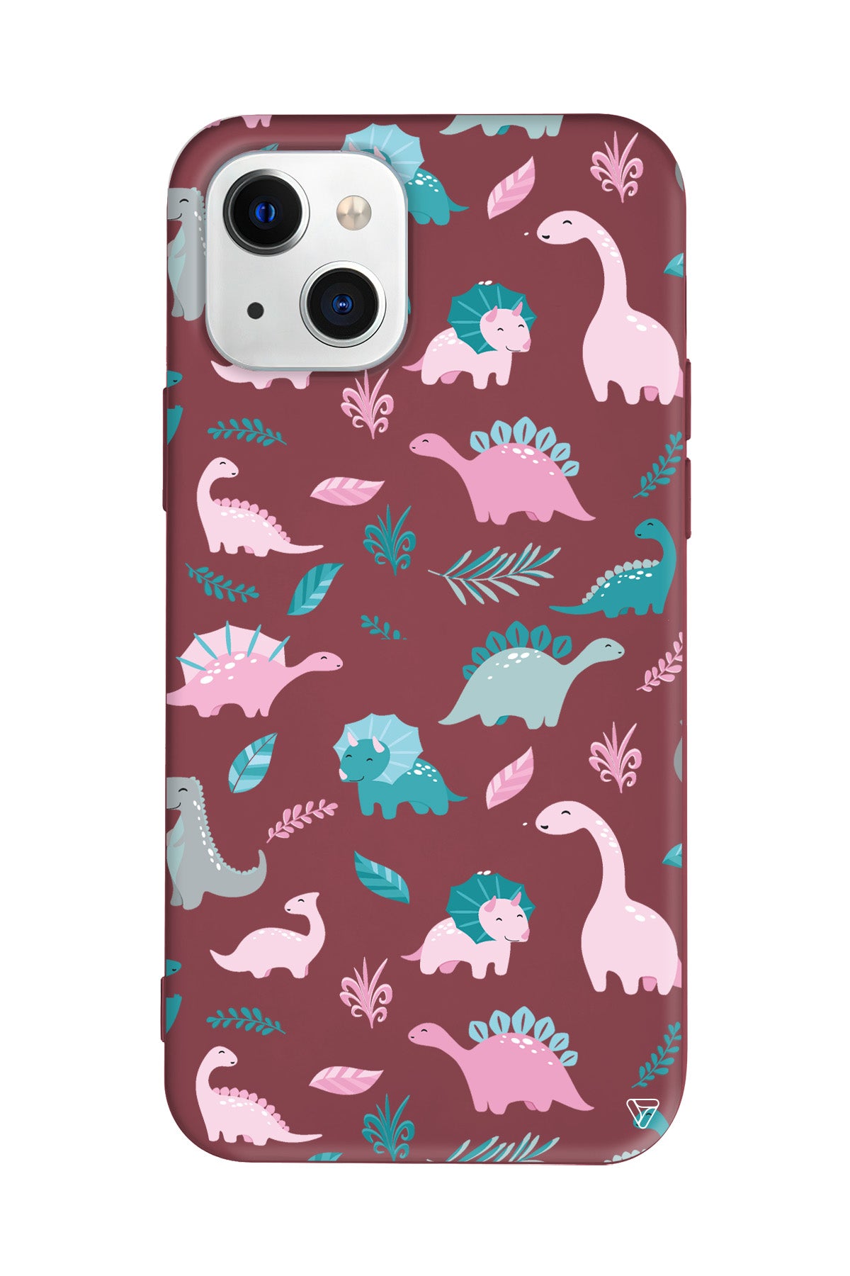 Pembe Dinazor Lansman Model İçi Kadife Silikon Telefon Kılıfı – Plus Serisine Özel