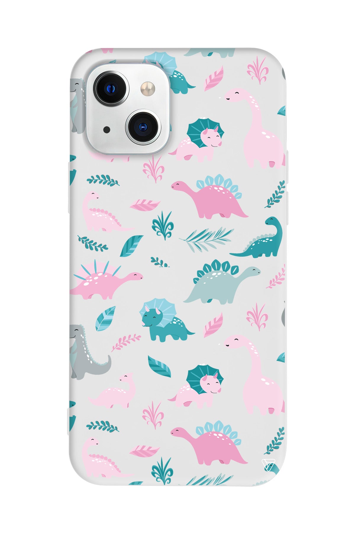 Pembe Dinazor Lansman Model İçi Kadife Silikon Telefon Kılıfı – Plus Serisine Özel