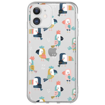 Papaganlar Lansman Model İçi Kadife Silikon Telefon Kılıfı