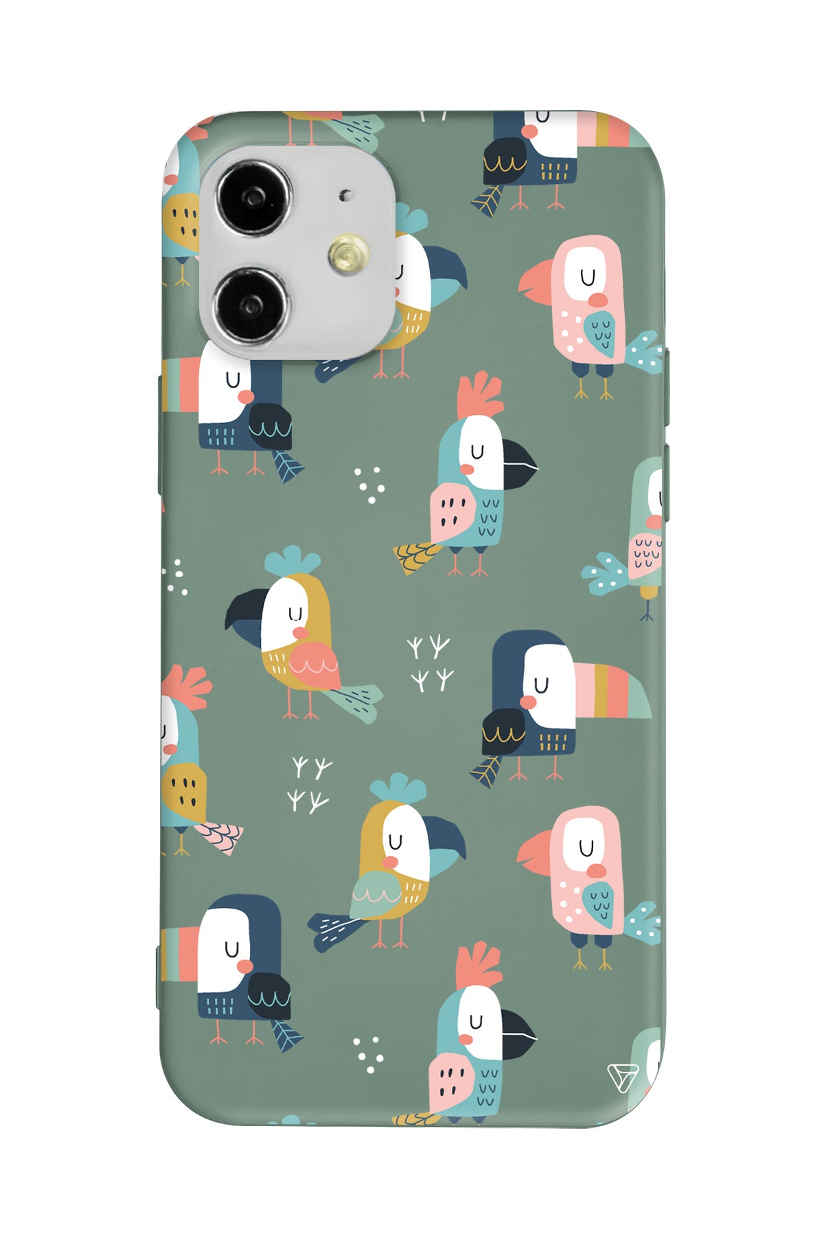 Papaganlar Lansman Model İçi Kadife Silikon Telefon Kılıfı