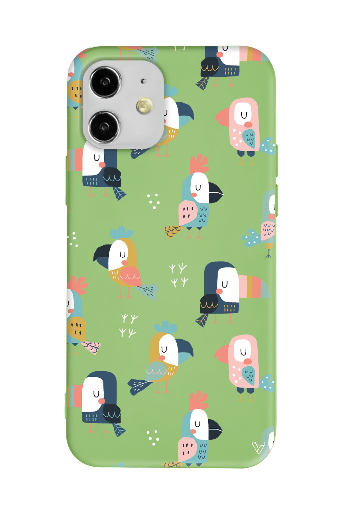 Papaganlar Lansman Model İçi Kadife Silikon Telefon Kılıfı