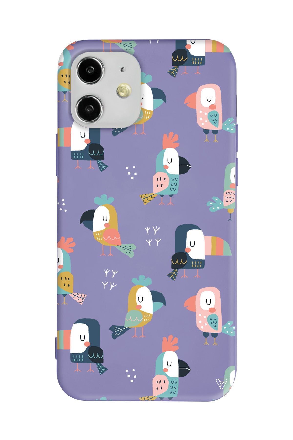 Papaganlar Lansman Model İçi Kadife Silikon Telefon Kılıfı