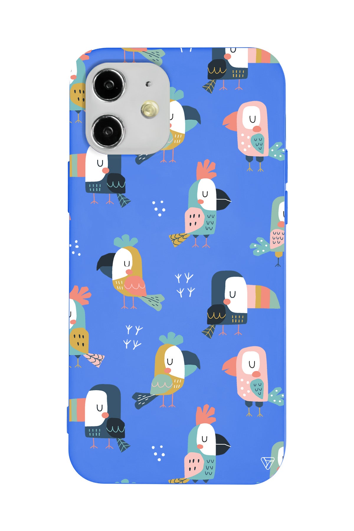 Papaganlar Lansman Model İçi Kadife Silikon Telefon Kılıfı