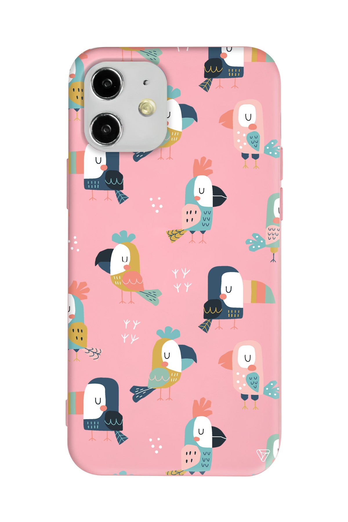 Papaganlar Lansman Model İçi Kadife Silikon Telefon Kılıfı