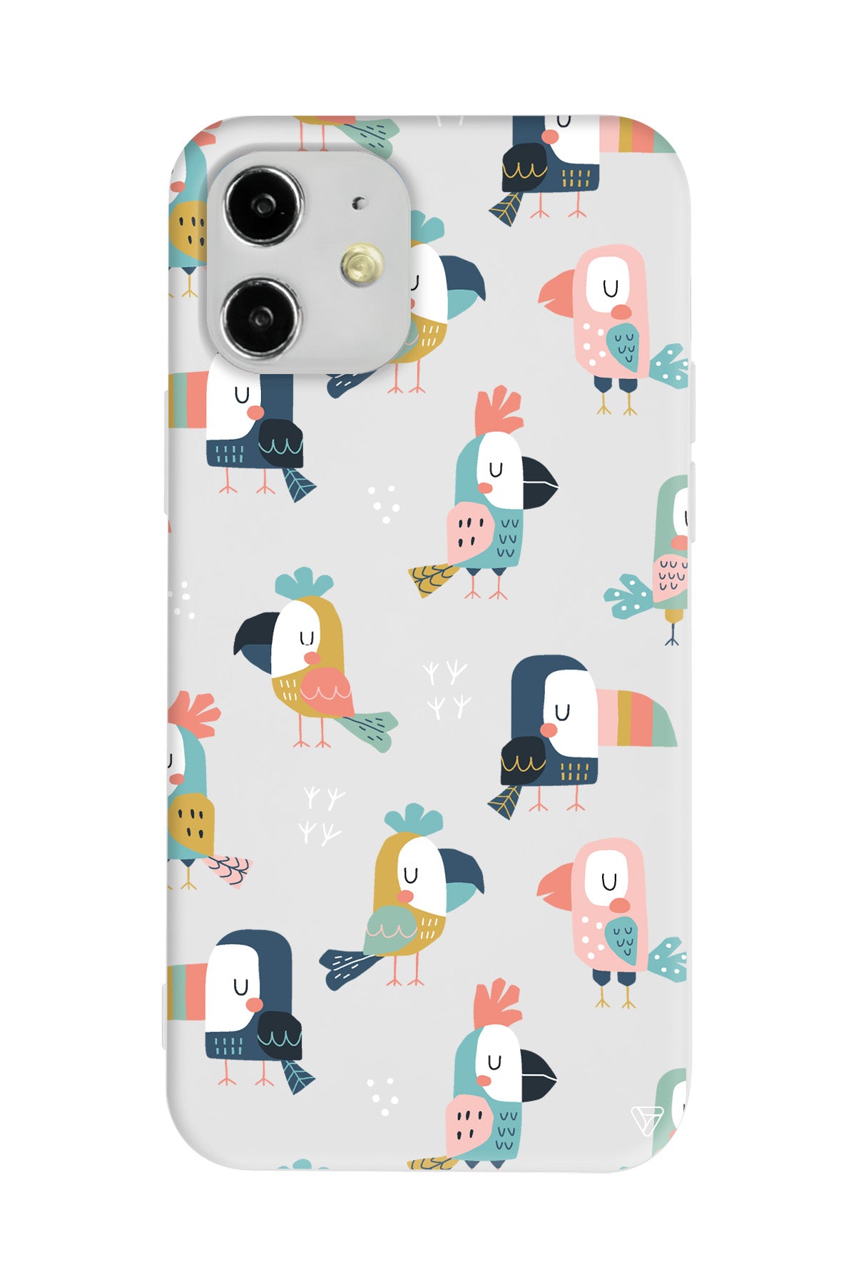 Papaganlar Lansman Model İçi Kadife Silikon Telefon Kılıfı