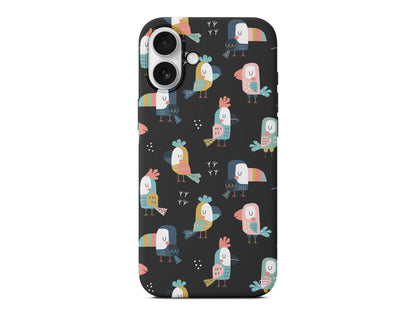 Papaganlar Lansman Model İçi Kadife Silikon Telefon Kılıfı