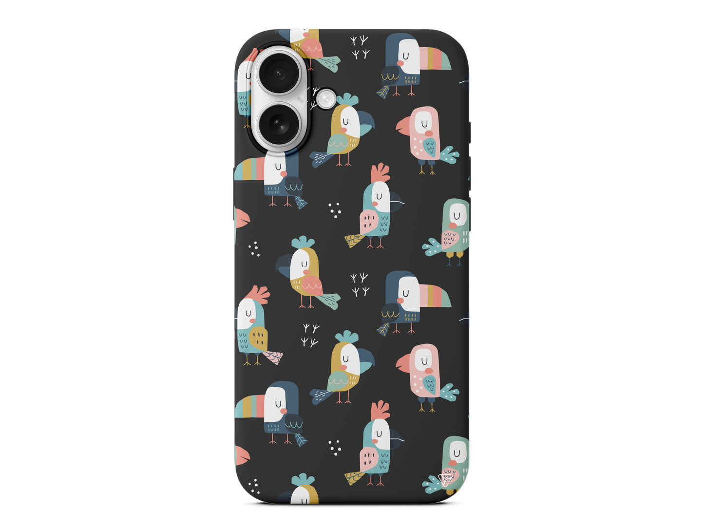 Papaganlar Lansman Model İçi Kadife Silikon Telefon Kılıfı – Plus Serisine Özel