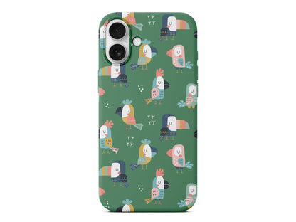 Papaganlar Lansman Model İçi Kadife Silikon Telefon Kılıfı