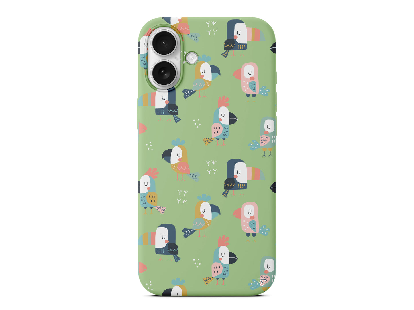 Papaganlar Lansman Model İçi Kadife Silikon Telefon Kılıfı