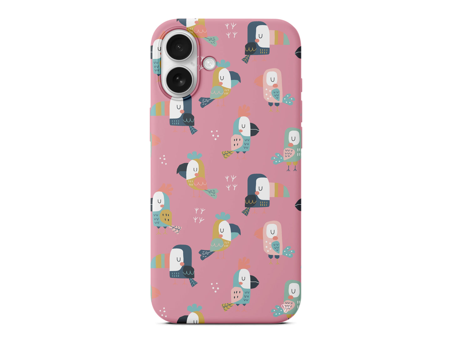 Papaganlar Lansman Model İçi Kadife Silikon Telefon Kılıfı – Plus Serisine Özel