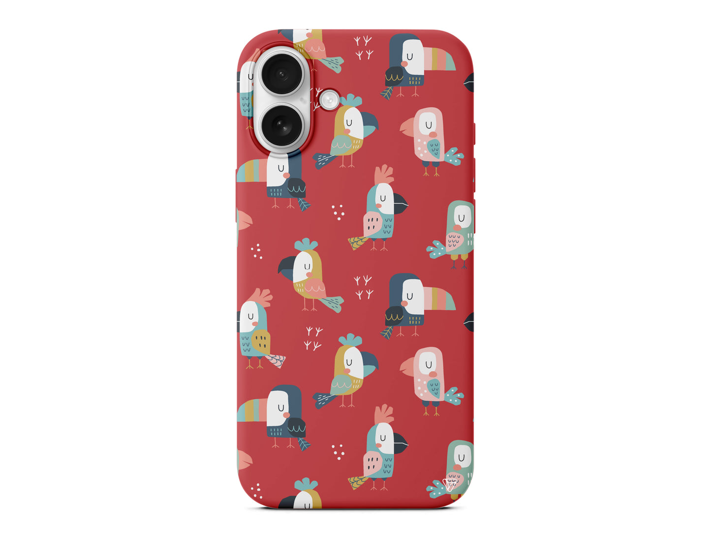 Papaganlar Lansman Model İçi Kadife Silikon Telefon Kılıfı – Plus Serisine Özel