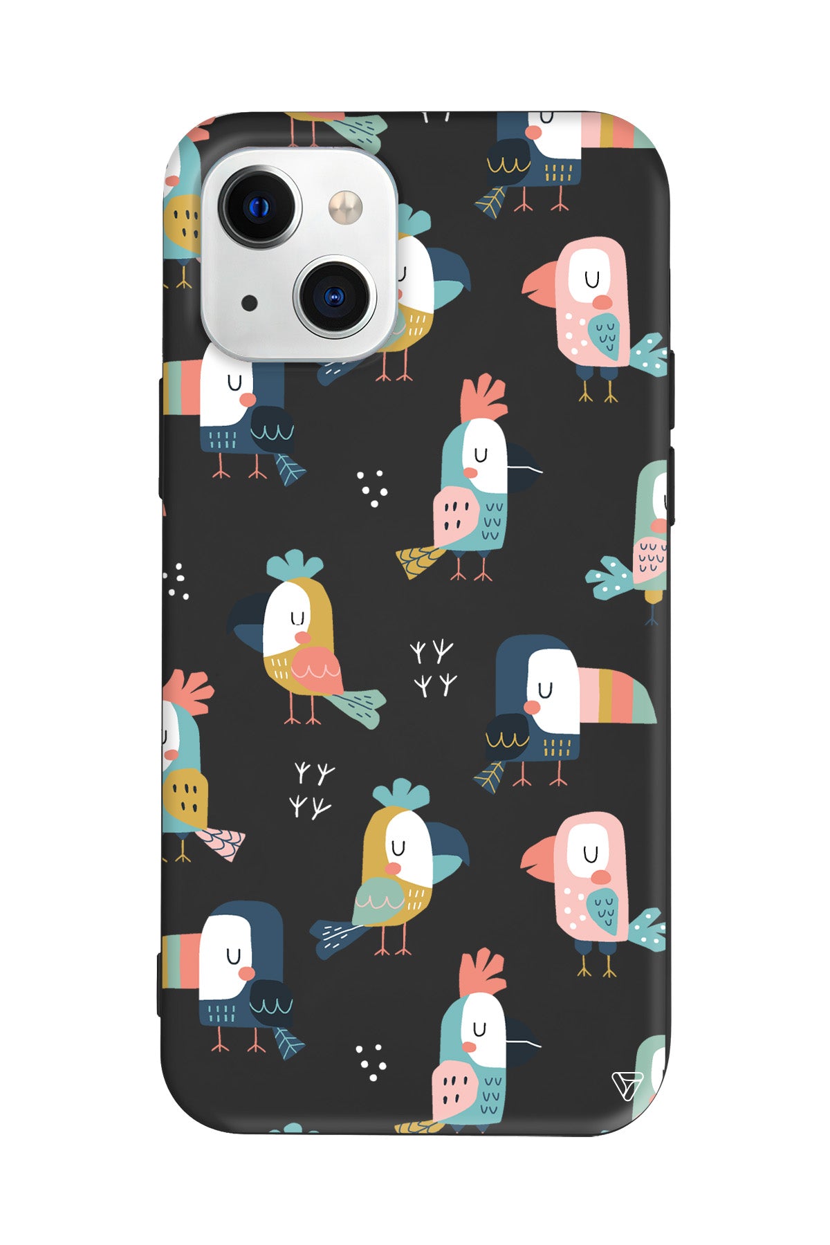 Papaganlar Lansman Model İçi Kadife Silikon Telefon Kılıfı – Plus Serisine Özel