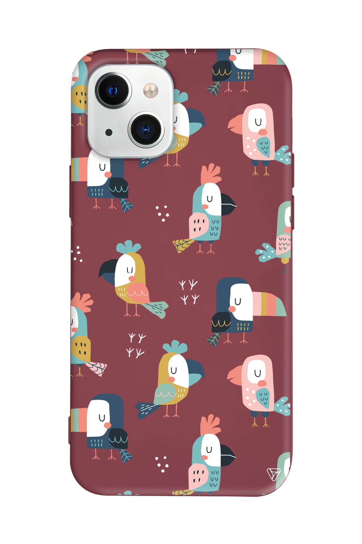 Papaganlar Lansman Model İçi Kadife Silikon Telefon Kılıfı – Plus Serisine Özel