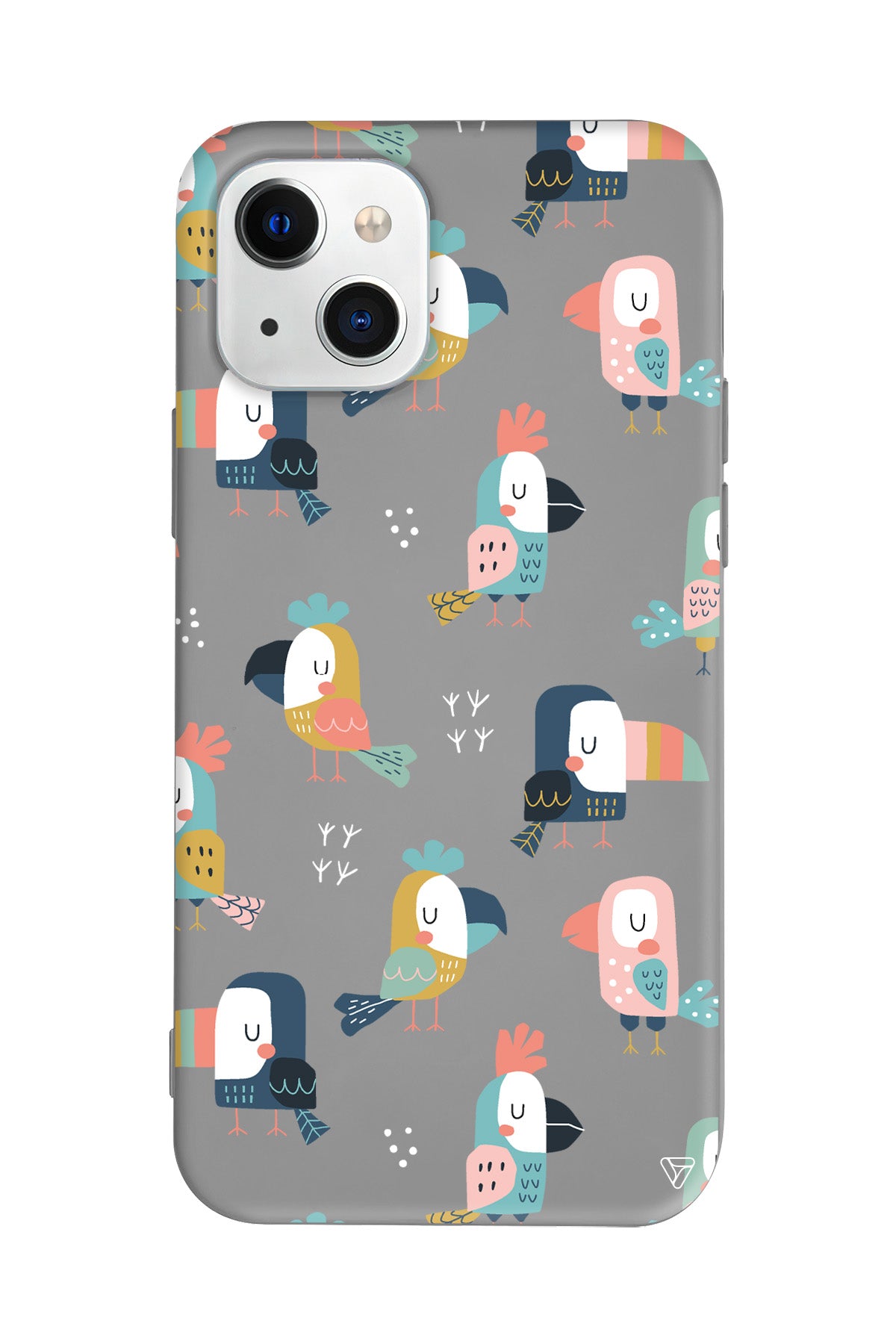 Papaganlar Lansman Model İçi Kadife Silikon Telefon Kılıfı