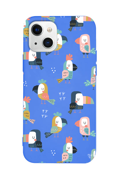 Papaganlar Lansman Model İçi Kadife Silikon Telefon Kılıfı – Plus Serisine Özel