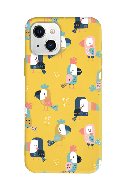 Papaganlar Lansman Model İçi Kadife Silikon Telefon Kılıfı