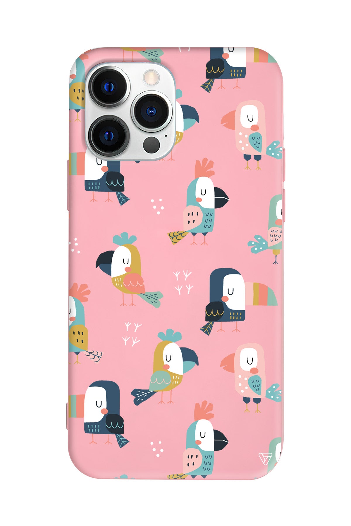 Papaganlar Lansman Model İçi Kadife Silikon Telefon Kılıfı