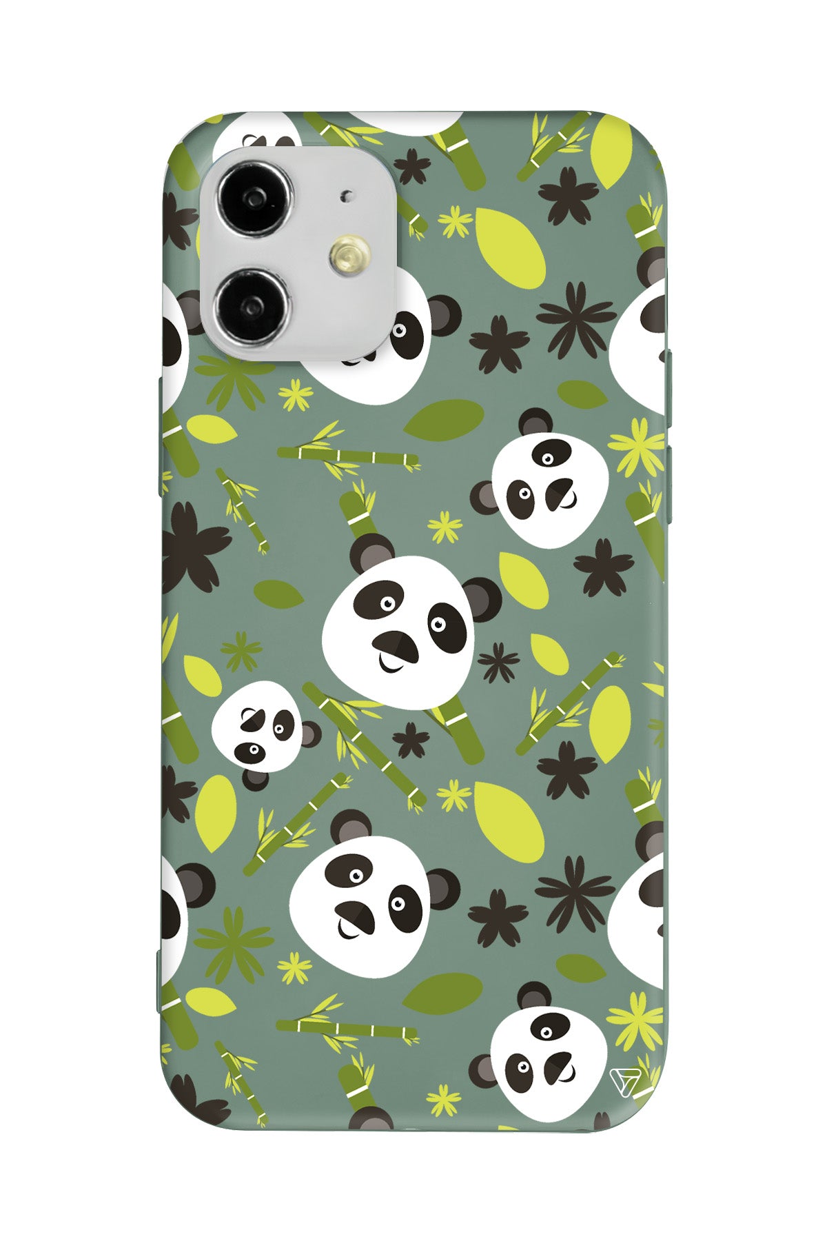 Panda Lansman Model İçi Kadife Silikon Telefon Kılıfı