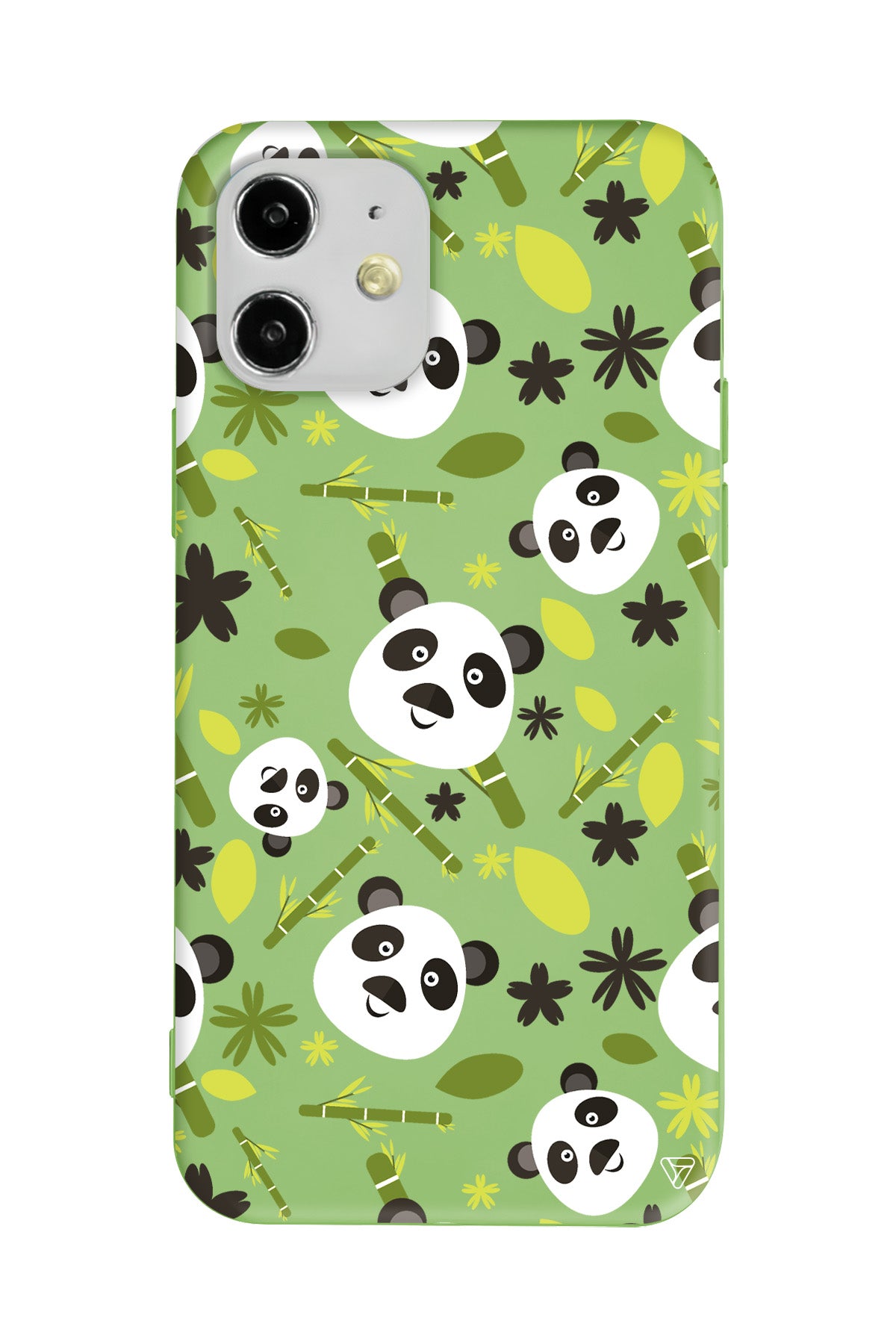 Panda Lansman Model İçi Kadife Silikon Telefon Kılıfı