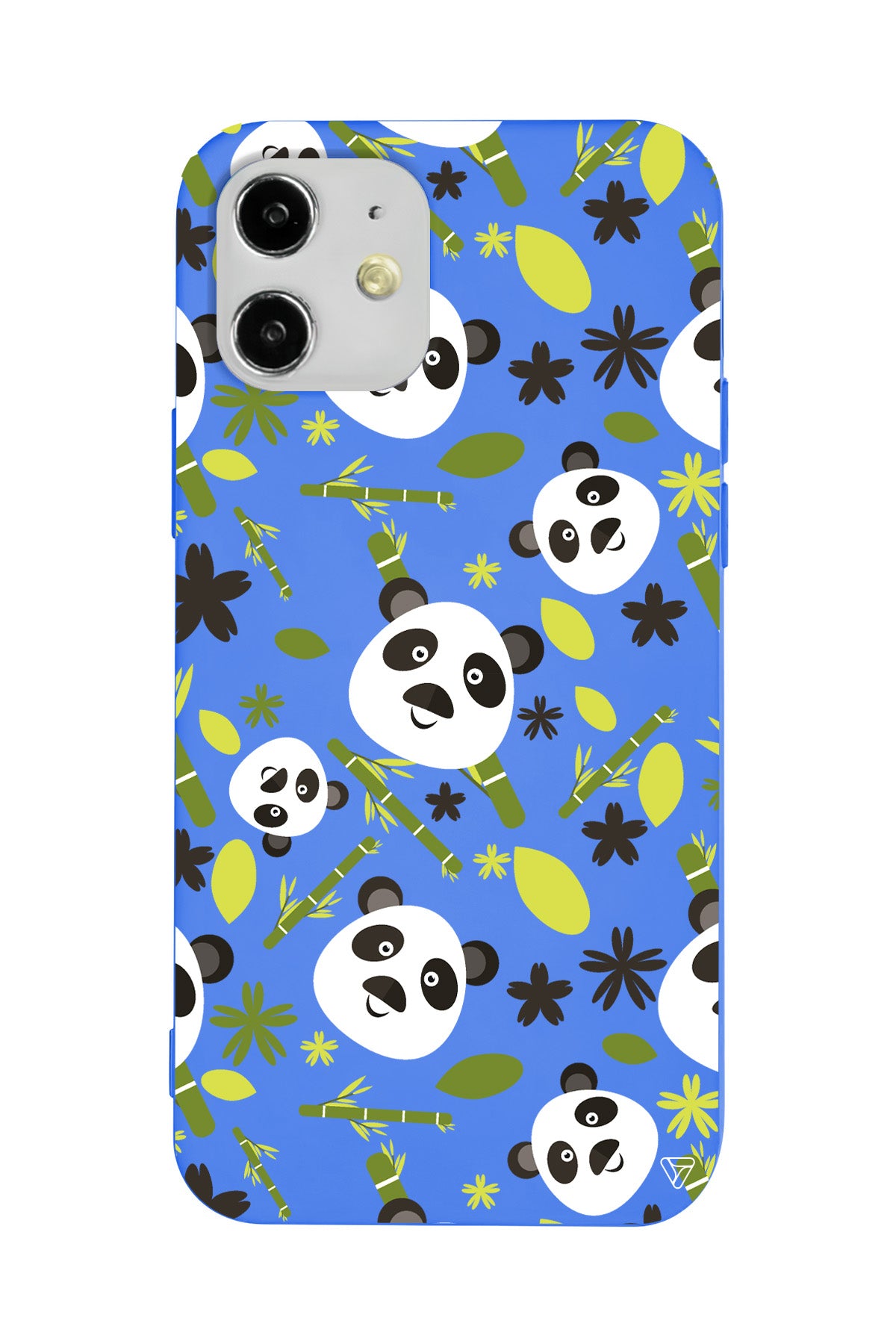 Panda Lansman Model İçi Kadife Silikon Telefon Kılıfı