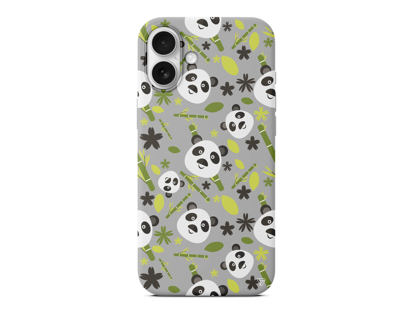 Panda Lansman Model İçi Kadife Silikon Telefon Kılıfı